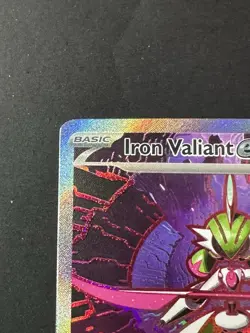 Pokemon Iron Valiant ex 157/131 Sv: Prismatic Evolutions SIR Holo - Image 2