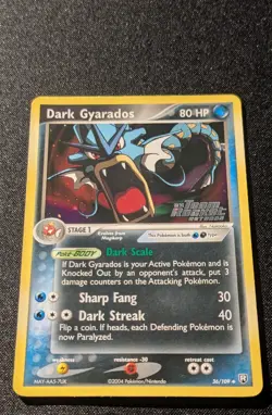 Pokemon EX TEAM ROCKET RETURNS - #36/109 Dark Gyarados - Reverse Holo - ENG - NM - Image 4