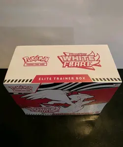 Pokemon Scarlet and Violet White Flare Elite Trainer Box ETB - Factory Sealed - Image 5