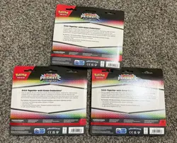 3 Pokemon TCG SV8.5 Prismatic Evolutions Tech Sticker Collection Blister Sealed - Image 2