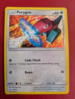 Pokemon TCG Porygon McDonald's Promos 2018 12/12 Holo Promo Great Condition - Image 1