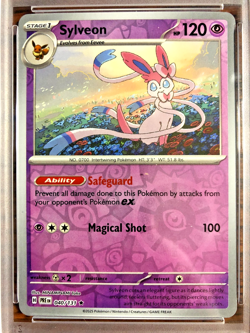 Sylveon Reverse Holo #040 - PSA MINT 9 - 2025 Prismatic Evolutions - Pokemon TCG - Image 2