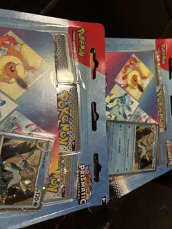 Pokemon TCG PRISMATIC EVOLUTIONS Tech Sticker Collection Glaceon - NEW, SEALED - Image 3