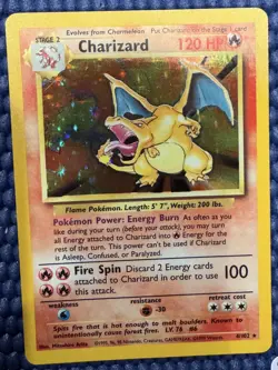 Pokemon Charizard 1999 Base Set Holo - MINT RARE 4/102 - Image 2