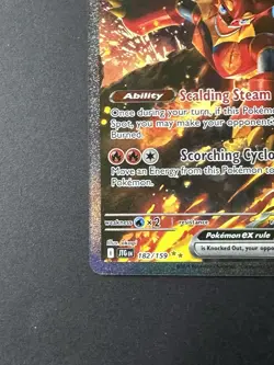 Pokemon Volcanion ex 182/159 Sv09: Journey Together Special Illustration Rare - Image 4