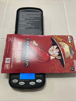One Piece OP-13 CARRYING ON HIS WILL Sleeved Booster Pack - Heavy - 37.4g 🔥 - Image 1