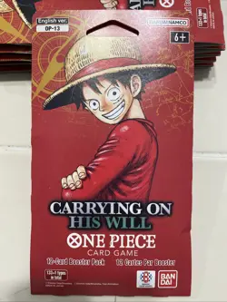 One Piece OP-13 CARRYING ON HIS WILL Sleeved Booster Pack - Heavy - 37.4g 🔥 - Image 3