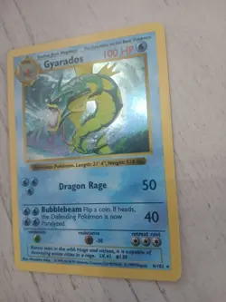 Gyarados - Base Set Unlimited - Pokemon Trading Card Game - Holo Foil - 6/102 - Image 3