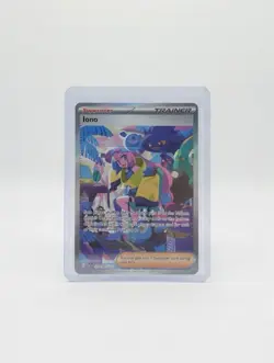 Pokemon TCG Iono 237/091 Scarlet&Violet Paldean Fates Supporter Card Near Mint - Image 1