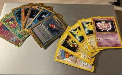 12 X VINTAGE (1999) WOTC POKEMON CARDS - FIRST MOVIE PROMO & PRISM HOLO - Image 4