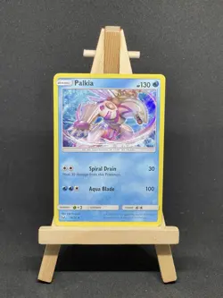 Pokemon Card Palkia Shining Legends Holo Rare 24/73 - Image 1
