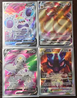Pokemon Cards Lot (2 PBlack Star Promos - 2 Full Art Rares - Sw & Sh - M/NM) - Image 1