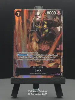 Jack OP08-084 SR Parallel Alt Art One Piece Card Game TCG Two Legends - Image 1