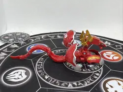 Bakugan BakuTech Pyrus Nata Nagina & Ability Card MG Japan Import Rare - Image 2