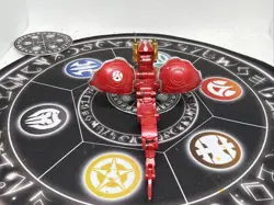 Bakugan BakuTech Pyrus Nata Nagina & Ability Card MG Japan Import Rare - Image 3