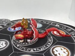 Bakugan BakuTech Pyrus Nata Nagina & Ability Card MG Japan Import Rare - Image 4