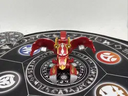 Bakugan BakuTech Pyrus Nata Nagina & Ability Card MG Japan Import Rare - Image 5