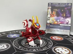 Bakugan Pyrus Flare Dragaon Bakutech & Card MG Japan Import Rare - Image 1