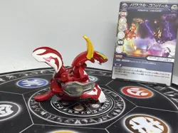 Bakugan Pyrus Flare Dragaon Bakutech & Card MG Japan Import Rare - Image 2