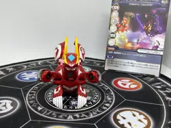 Bakugan Pyrus Flare Dragaon Bakutech & Card MG Japan Import Rare - Image 5