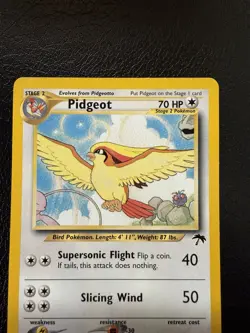 Pokemon TCG Pidgeot 2/18 Southern Islands Promo Card LP - Image 2