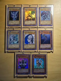 Yu-GI-Oh! 10th anniversary YAP-1 to YAP-8 yugioh card set bulk lot LP - Image 1