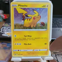 Promo Pikachu SWSH039 Cosmos Holo Pokemon Card - Image 3