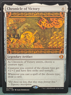 Chronicle of Victory M 0253 Mythic Rare Lorwyn Eclipsed Near Mint Card Game MTG - Image 1