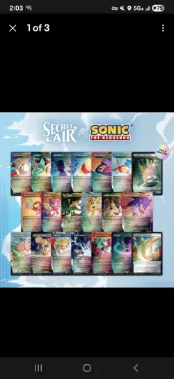 Magic The Gathering Secret Lair x Sonic Foil Bundle - CONFIRMED - Image 1