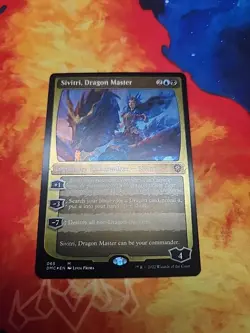 Sivitri, Dragon Master (Foil Etched) - Commander: Dominaria United - NM - Image 1