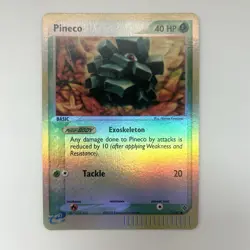 Pokemon Pineco #71/97 Reverse Holo EX Dragon Light Play - Image 1