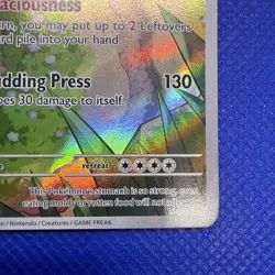 Pokemon TCG Snorlax 51/ SV Black Star Promos Near Mint Condition - Image 4