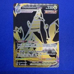 Pokemon Duraludon VMAX Single Strike Secret Rare Holo TG30 Silver Tempest - Image 1