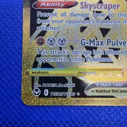 Pokemon Duraludon VMAX Single Strike Secret Rare Holo TG30 Silver Tempest - Image 5