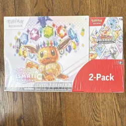 Pokemon Scarlet & Violet Prismatic Evolutions Elite Trainer Box 2-Pack Eevee - Image 2