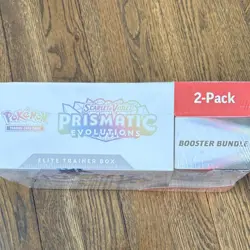 Pokemon Scarlet & Violet Prismatic Evolutions Elite Trainer Box 2-Pack Eevee - Image 3