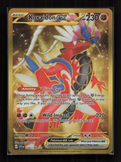 Koraidon ex 254/198 Hyper Rare Scarlet & Violet Pokemon Near Mint - Image 1