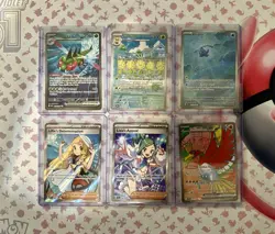 Pokemon TCG SIR IR & FA Lot (6) Destined Rivals Mega Evolution Surging Sparks - Image 1
