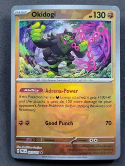Okidogi 057/131 Master Ball Pattern Prismatic Evolutions Pokemon TCG - Image 1