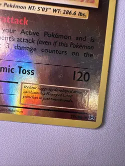 Machamp 59/108 Rare Reverse Holo XY - Evolutions Pokemon Lp #2 - Image 3