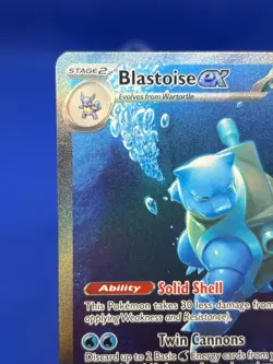 Pokemon Scarlet & Violet 151 Blastoise ex 200/165 Special Illustration Rare NM - Image 4
