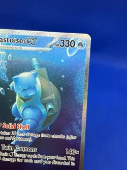 Pokemon Scarlet & Violet 151 Blastoise ex 200/165 Special Illustration Rare NM - Image 5