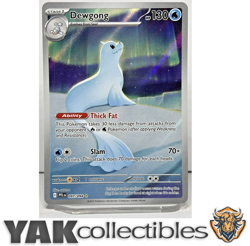 2025 POKEMON PFL EN-PHANTASMAL FLAMES 097 DEWGONG ILLUSTRATION RARE sb1 - Image 1