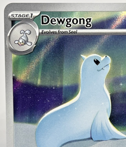 2025 POKEMON PFL EN-PHANTASMAL FLAMES 097 DEWGONG ILLUSTRATION RARE sb1 - Image 4