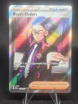 Boss’s Orders 256/217 Ultra Rare Full Art - Pokemon TCG Ascended Heroes - Image 1