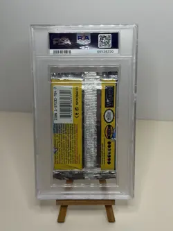 Pokemon Blastoise Pack 1999 Base Set Base Foil Pack PSA 8 - Image 2