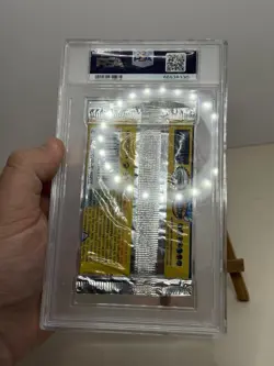 Pokemon Blastoise Pack 1999 Base Set Base Foil Pack PSA 8 - Image 5