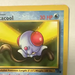 Tentacool 56/62 Common (1st Edition) Pokemon TCG: Fossil 1999 Wizards - Image 3