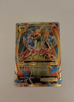 M Charizard EX (Full Art) 101/108 Evolutions Holo Pokemon tcg - Image 1