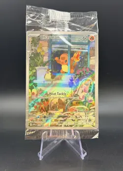 Charmander 044 🔥 (Pokemon Center Exclusive) Scarlet & Violet Promo SEALED - Image 1